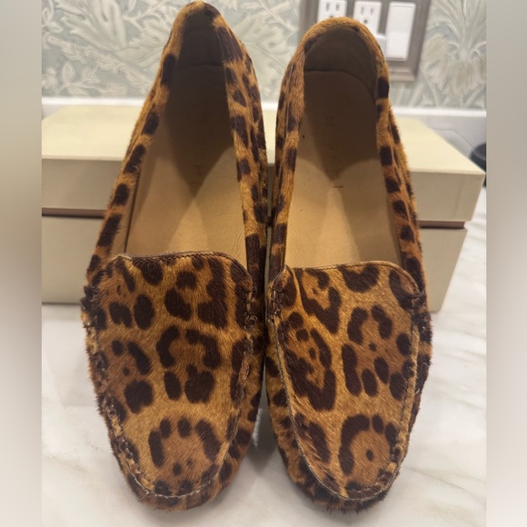 M.Gemi “The Felize” moccasins in Leopard Calfhair - Picture 1 of 10